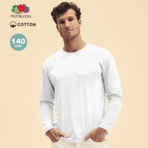 T-Shirt Adulte Blanc Iconic Long Sleeve T (ref : 3-1322)