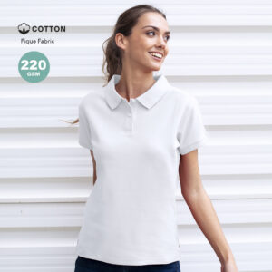 Polo Femme Blanc Koupan (ref : 3-21182)